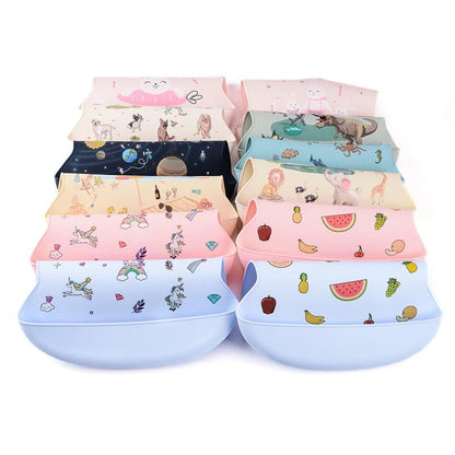 Bavoir silicone pour bébé - Univers - bebe - maman